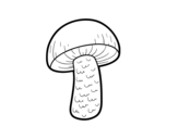 Dibujo de Autumn mushroom