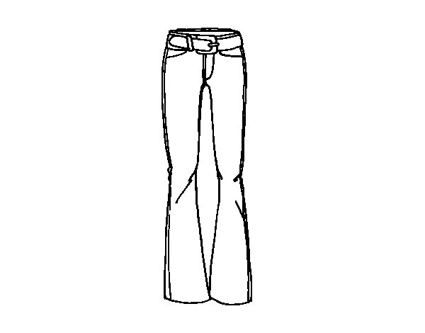 pants coloring pages - photo #27