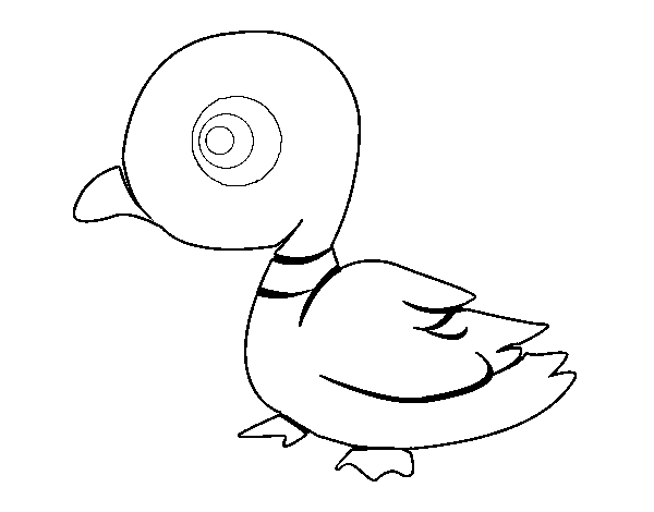 Duck River coloring page