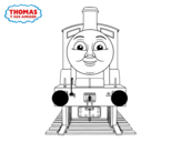 Edward from Thomas and friends coloring page
