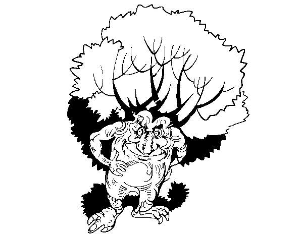Ent coloring page