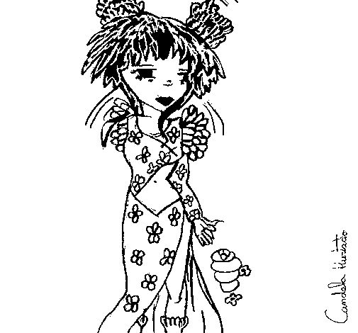 Fairy II coloring page