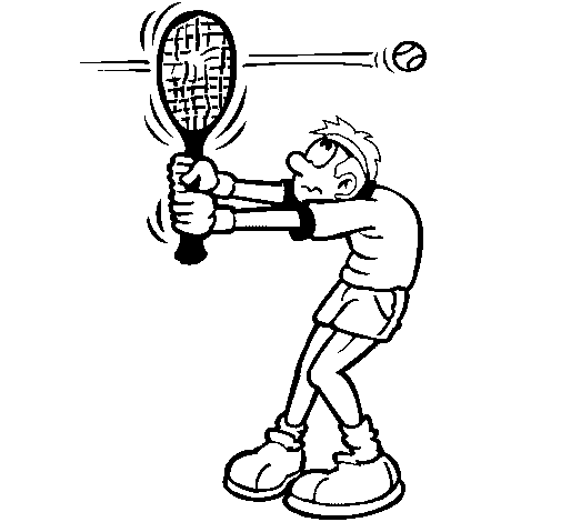 Fast ball coloring page
