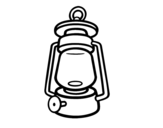 Gas light coloring page