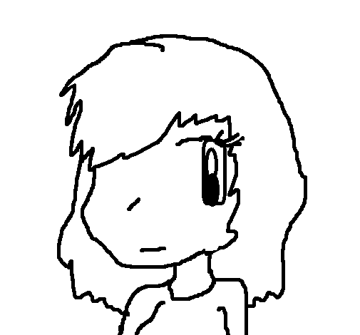 Girl 16 coloring page