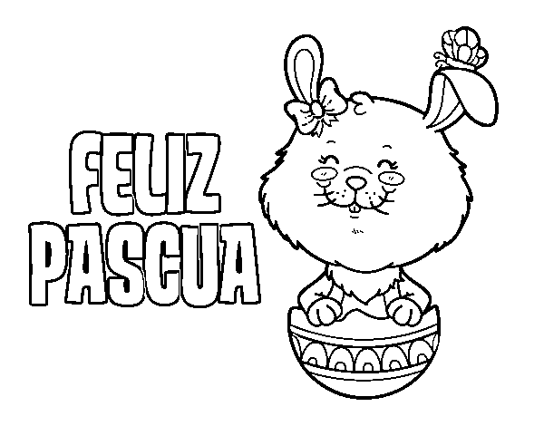 Have a Happy Easter coloring page
