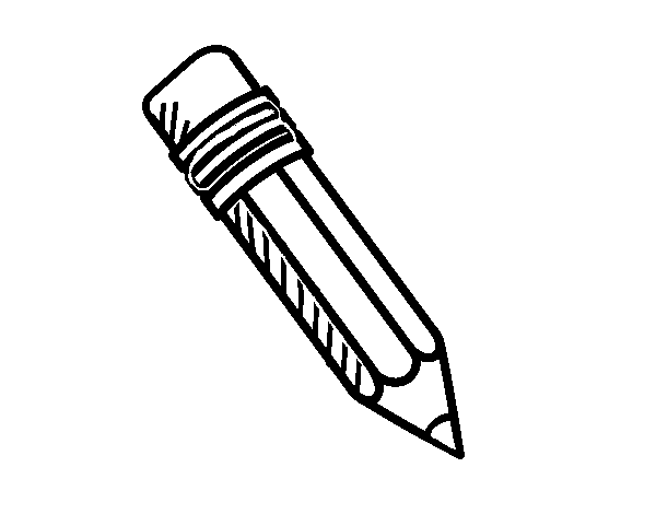 HB Pencil coloring page
