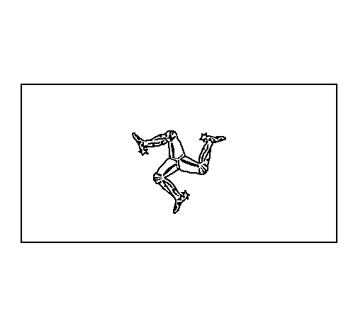 Isle of the Man coloring page - Coloringcrew.com