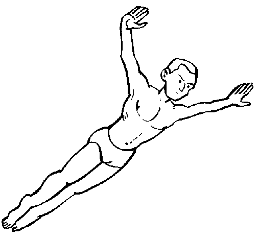 Jump coloring page