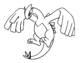 Lugia coloring page