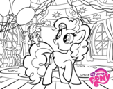 Pinkie Pie 's birthday coloring page