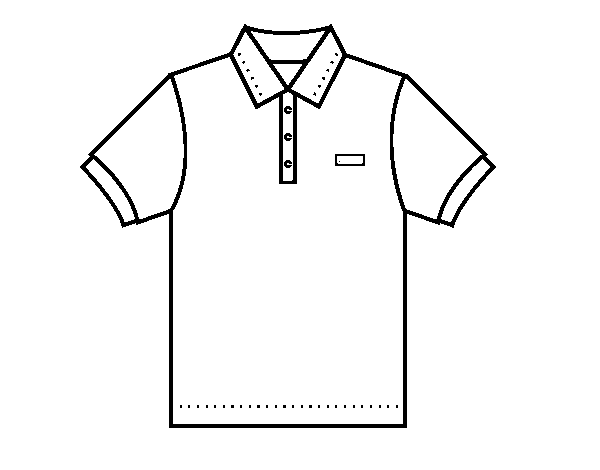 Polo coloring page