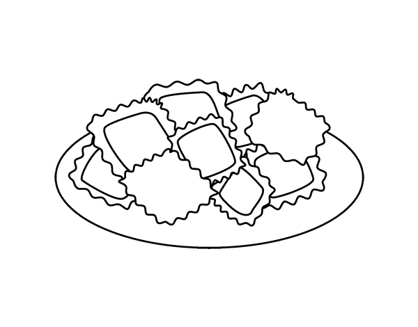macaroni coloring pages - photo #19