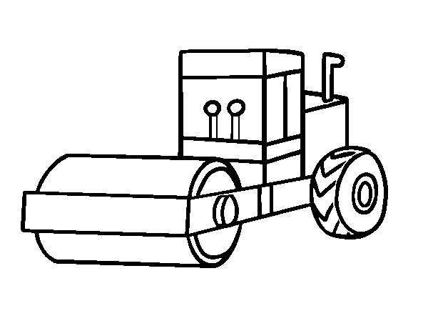 roller coloring page  coloringcrew