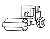 Roller coloring page