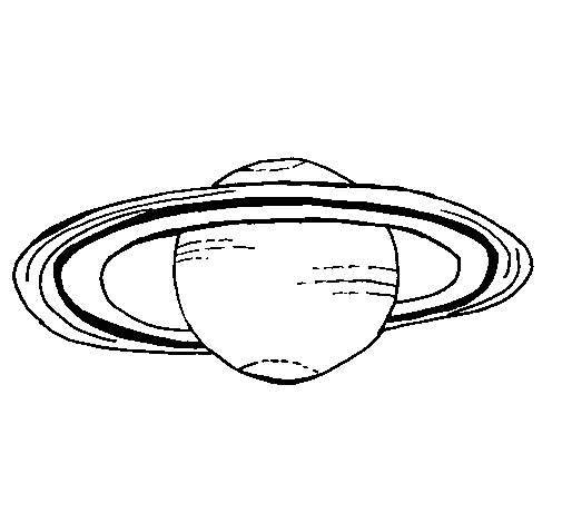 Saturn coloring page - Coloringcrew.com