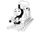 Dibujo de Thomas the engine