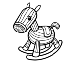 Woody horse coloring page