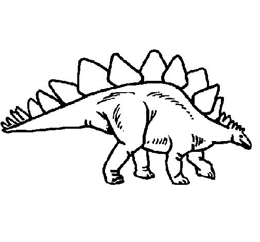 stegosaurus painting