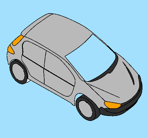 Car seen from above