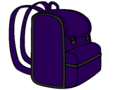 Coloring page Backpack painted byjemes