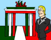 Coloring page Germany painted byEDO