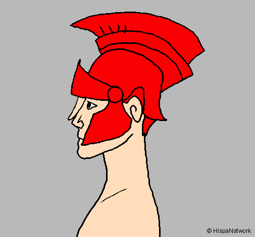 Roman helmet