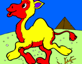 Coloring page Camel painted bypedro e mamae
