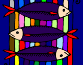 Coloring page Fish painted bycamila 