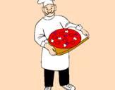 Coloring page Cook painted bypanda_cara
