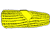 Coloring page Corncob painted byivanmo