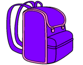 Coloring page Backpack painted byditzy
