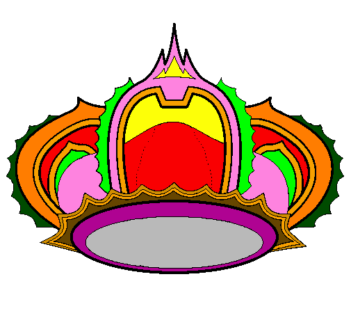 Coloring page Royal crown painted byedgar.m.f.m