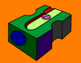 Coloring page Pencil sharpener II painted byasrtid