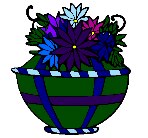 Basket of flowers 11