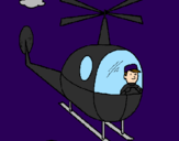 Coloring page Helicopter painted bymaluel