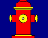 Coloring page Fire hydrant painted byhector and micol