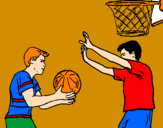Coloring page Defending player painted byfacu
