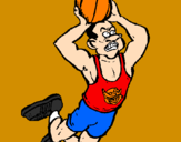 Coloring page Slam dunk painted byfacu