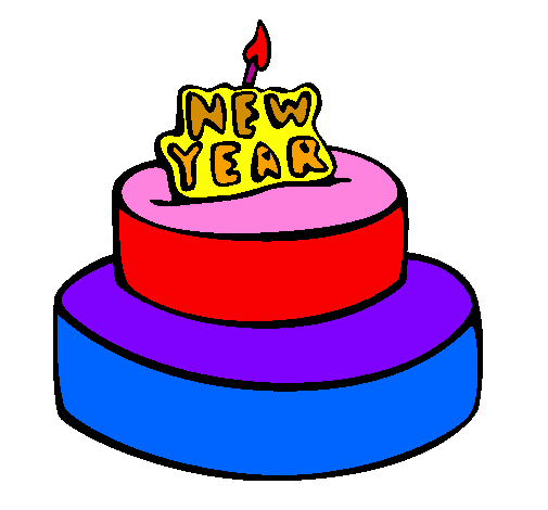 New year cake