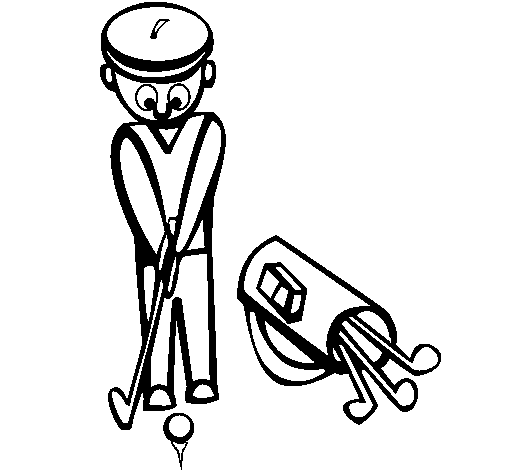 Coloring page Golf II painted bypuff