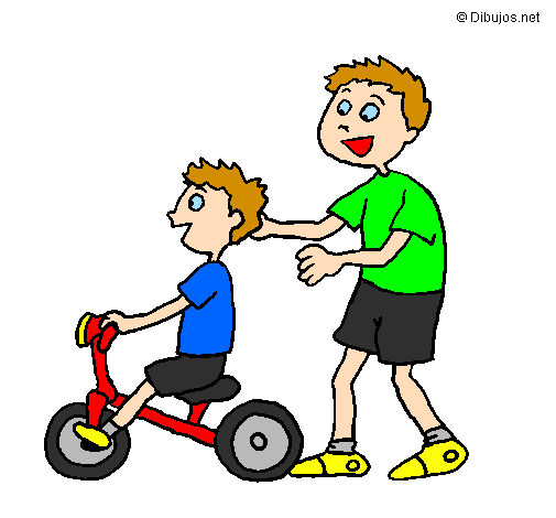 Coloring page Tricycle painted byevie