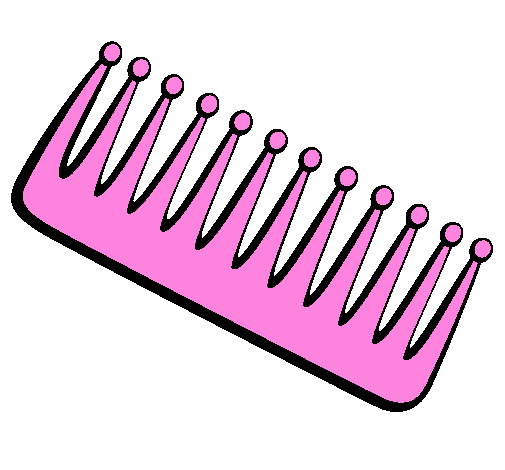 Coloring page Comb II painted byludovica