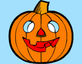 Coloring page Pumpkin IV painted bymarcos