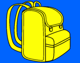 Coloring page Backpack painted byivo