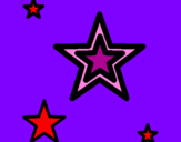 Coloring page Star painted bymariana