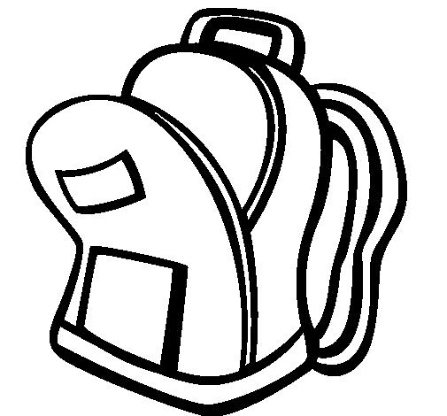 Coloring page School bag II painted byfgfd