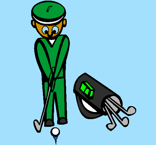 Coloring page Golf II painted byKaden13