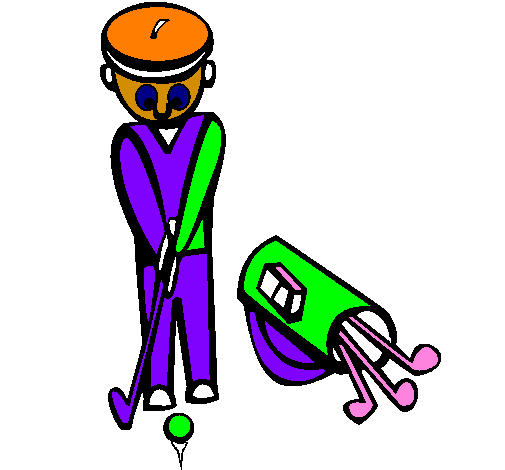 Coloring page Golf II painted bymartina ( 4 años)