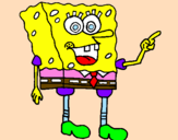 Coloring page SpongeBob painted byJIRO